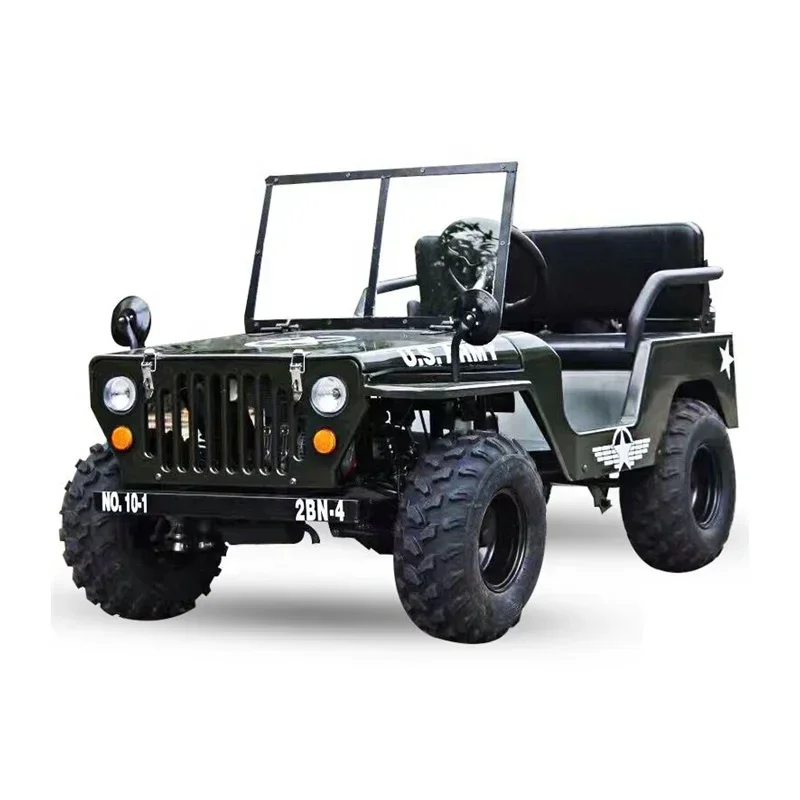 

110cc Guaranteed Quality Army Green Off Road Cheap Go Karts Atv 4x2 For Sale