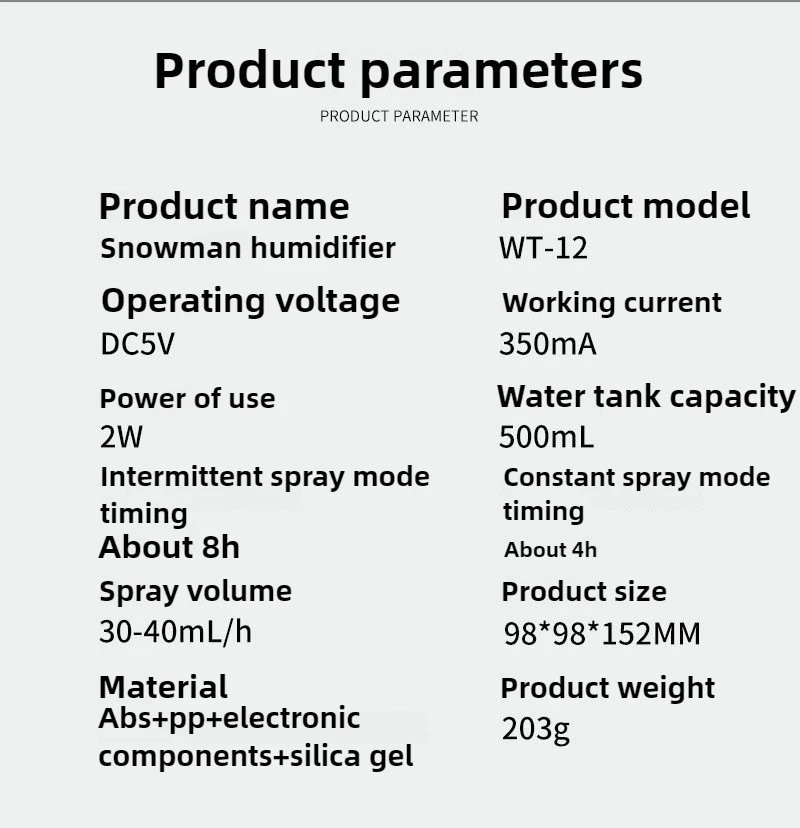 Высококачественный увлажнитель воздуха большой емкости, бесшумный аппарат для ароматерапии, бытовой настольный небольшой увлажнитель с автоматической сбой питания