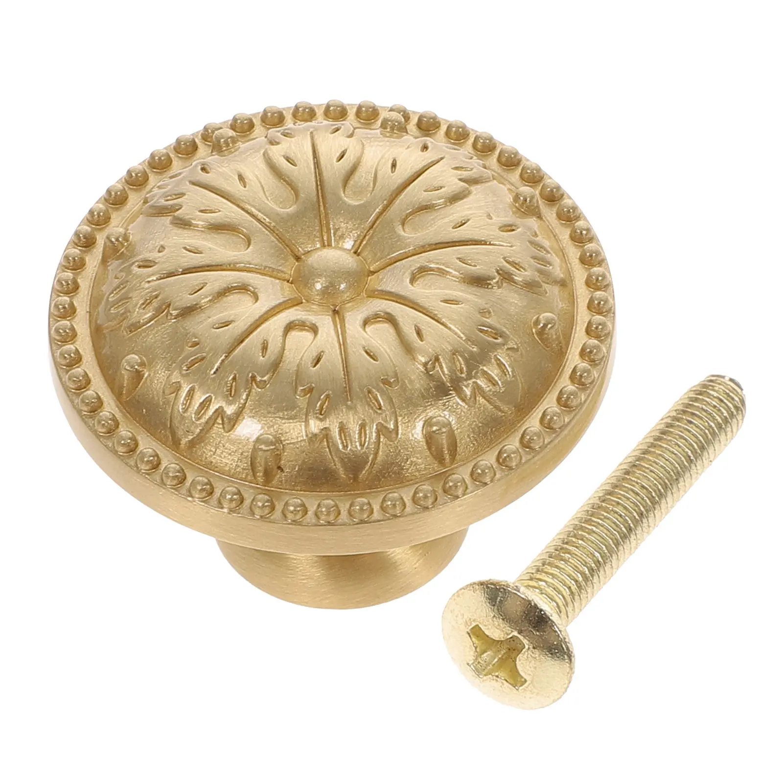Round Door Knob For For Kitchen Cabinets Furniture Maker Copper Mini Handle Delicate Small Wardrobe Dresser Drawer