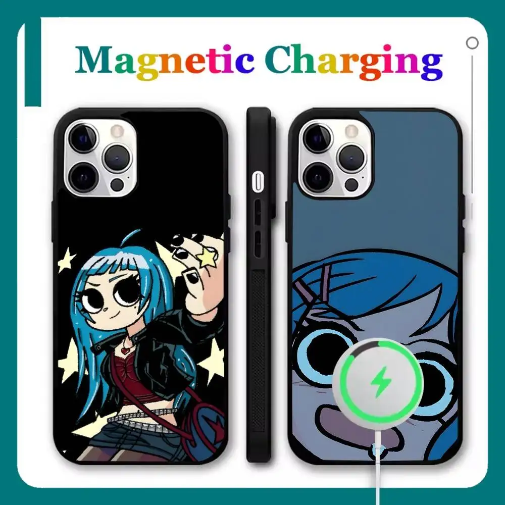 

S-ScottS Pilgrim Ramona Phone Case For iPhone 17,16,15,14,13,12,11,Pro,Max,Plus,Mini,Air,SE Magsafe Magnetic Wireless Charging
