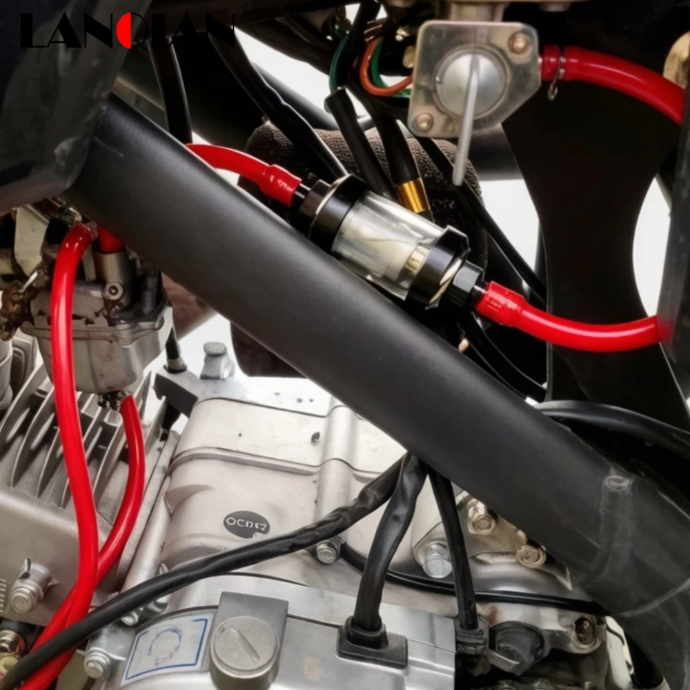 

1M Hose Kit Power Bricks for Motorbike Car Builds Includes Valves Cylinders 4mm Tubing Fuel Gas Oil Hose Tube Petrol Pipe