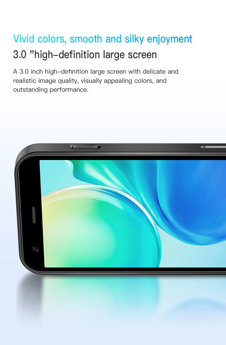 هاتف ذكي Mini24 صغير مقاس 3 بوصات يعمل بنظام Android 8.1، 3+32 جيجابايت، ثنائي الشريحة، وضع الاستعداد المزدوج، مدمج ومحمول، متعدد الألوان