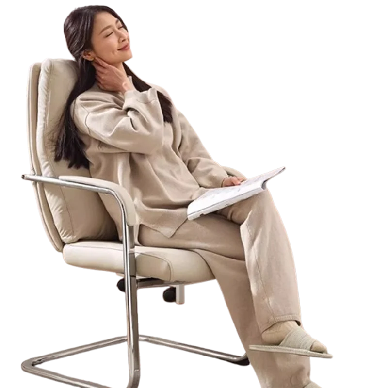 Conference Study Office Chair Modern Mobile Comfortable Office Chair Bedroom Arm Backrest Reading Mobilya Library Furniture