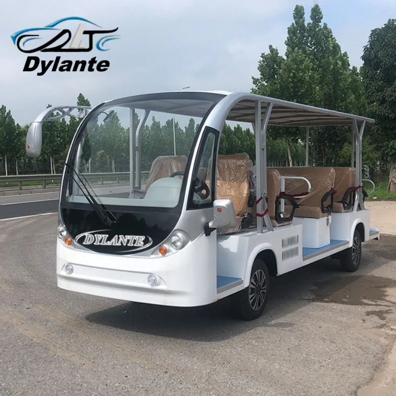 

Electric Car 11/14 Seater Electric Sightseeing Bus With Lead-Acid Maintenance-Free Battery Powerful Motor 5KW Safe And Reliable