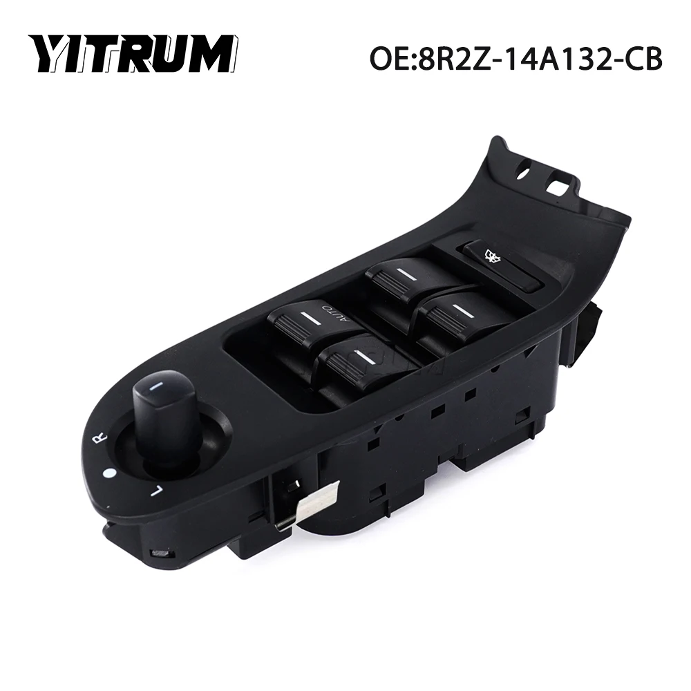 

YITRUM 8R2Z-14A132-CB 8R2Z14A132CB Auto Lifter Window Control Switch Button For Ford Falcon FG Series Sedan Car Accessories