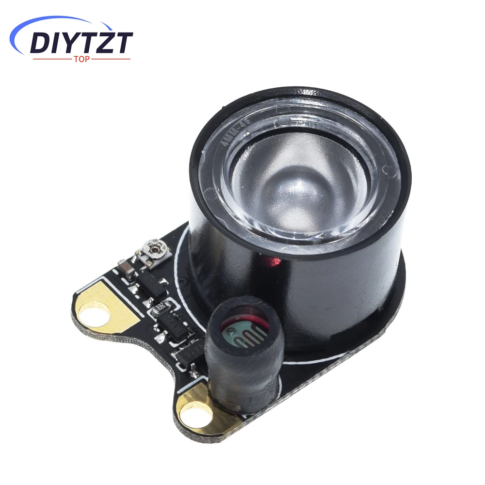 DIYTZT 1/2 pz Luce LED a infrarossi 5 W 850 Raspberry Pi Modulo scheda telecamera Visione notturna IR a infrarossi