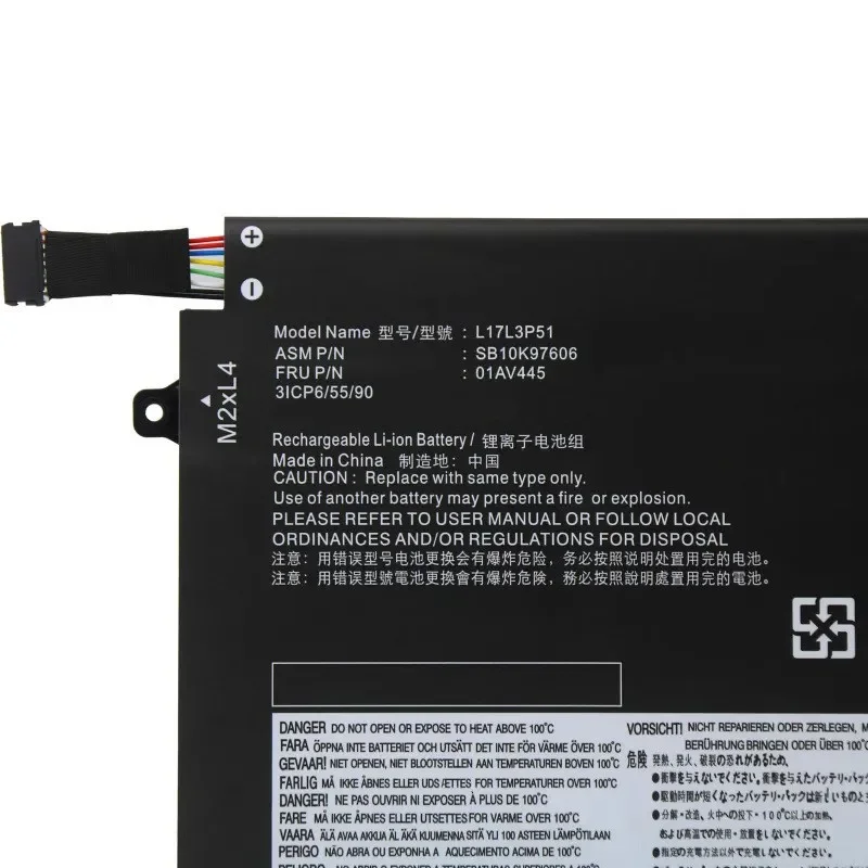 [NEW] L17C3P51 L17L3P51 L17L3P52 Laptop Battery For Lenovo ThinkPad L480 L580