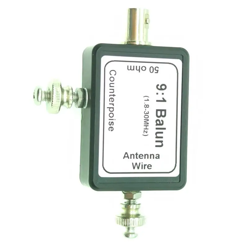 New 9: 1 Balun Long Line Antenna Impedance Converter Balun 1.8-30Mhz
