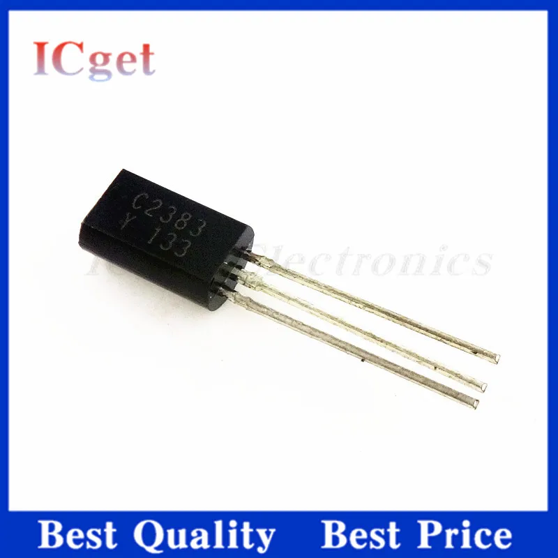 50PCS 2SC2383 2SA1013 TO-92L 1A 160V 900mW A1013 C2383 DIP NPN PNP Transistors