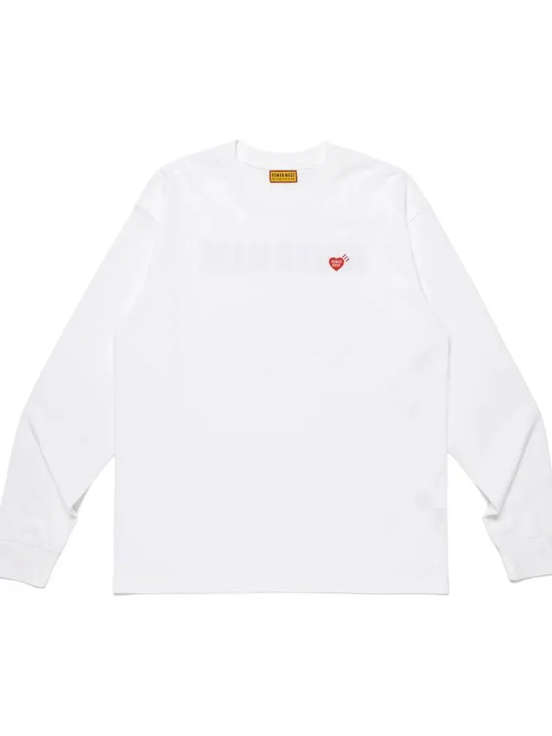 HUMAN MADE Heart Badge L/S T Shirt FW26 Boxy Fit Delta Cotton Unisex Japanese