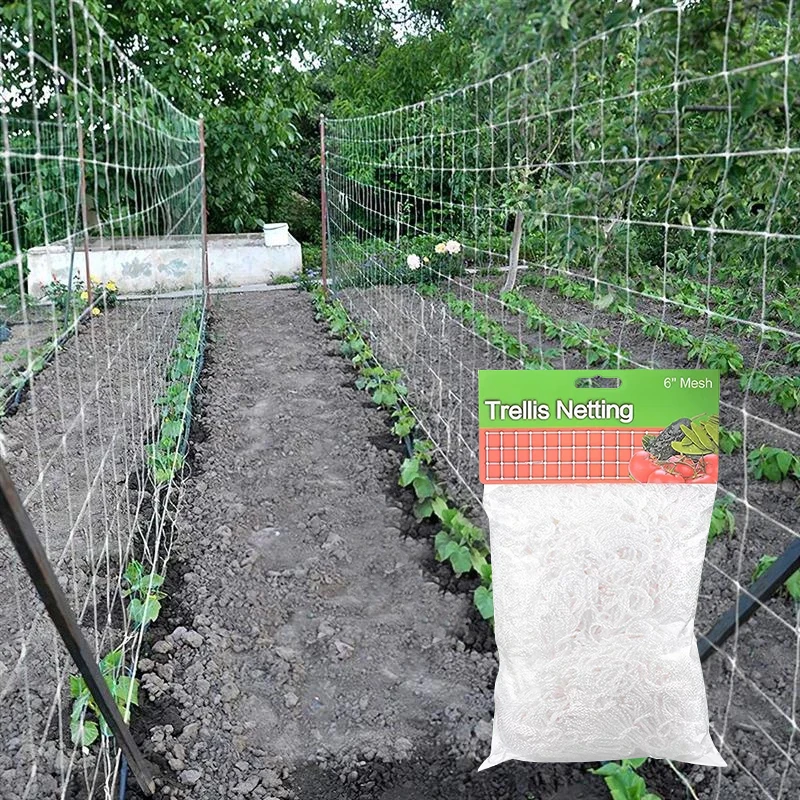 Plant Trellis Netting Mesh Climbing Hydroponics Net A-frame Grow Net for Climbing Plants Vegetables Fruits Garden Plant Support