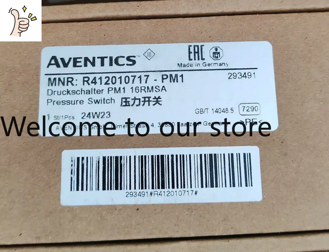 Spot New R412010717 Anwochi Pneumatic Components, Pressure Switch, Original Positive
