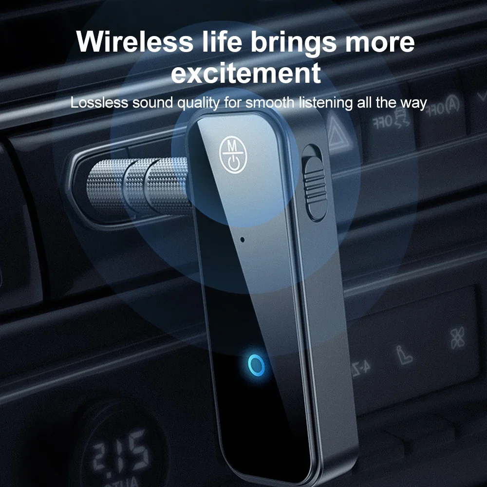 Bluetooth Receiver Transmitter 2 IN 1 3.5MM AUX Stereo Wireless Audio Adapter Mini For Car TV PC Speaker Headphone Handsfree