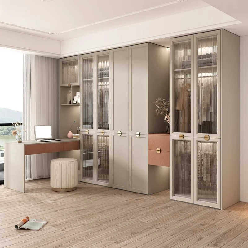 

Desk Makeup Wardrobe Cube Jewelry Open Mirror Cabinets Living Room Wardrobe Cabinet Nordic Guarda Roupa Lounge Suite Furniture