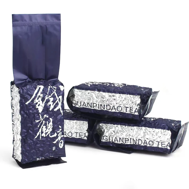 Custom Tieguanyin Teabag Chinese Famous Tea Bag 125g Jasmine Green Oolong Teabag 125g Aluminum Foil Bag Can be Evacuated 2026New
