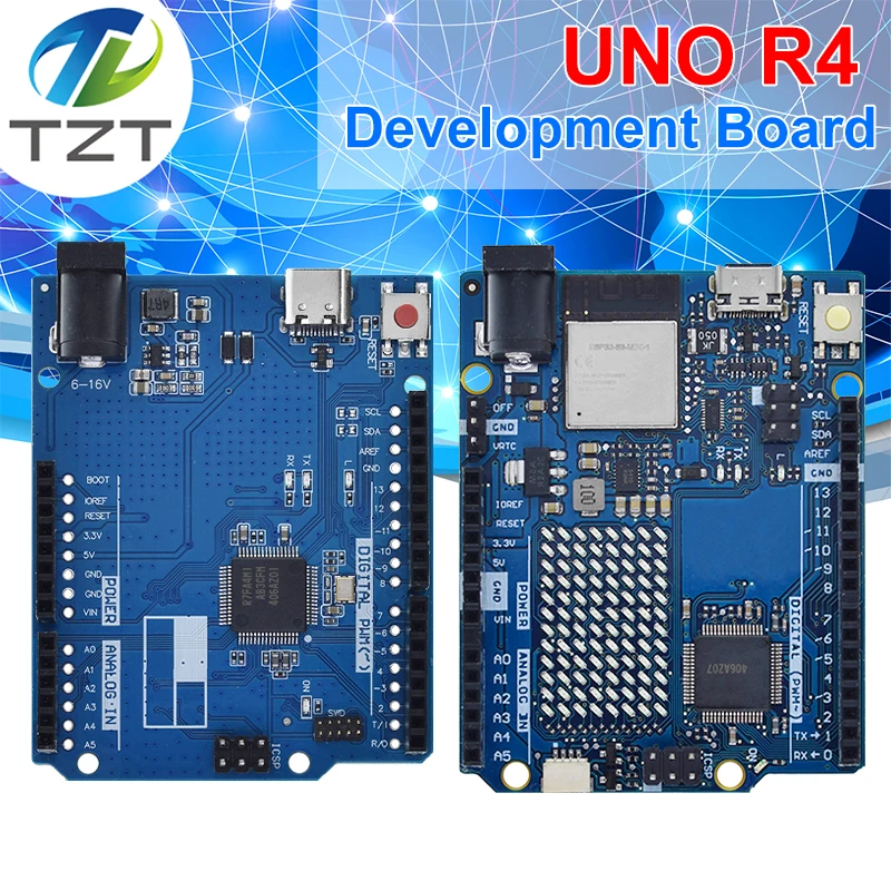 UNO R4 minima TYPE-C WIFI Development Board Module Improved Version Compatible Official Motherboard For Arduino