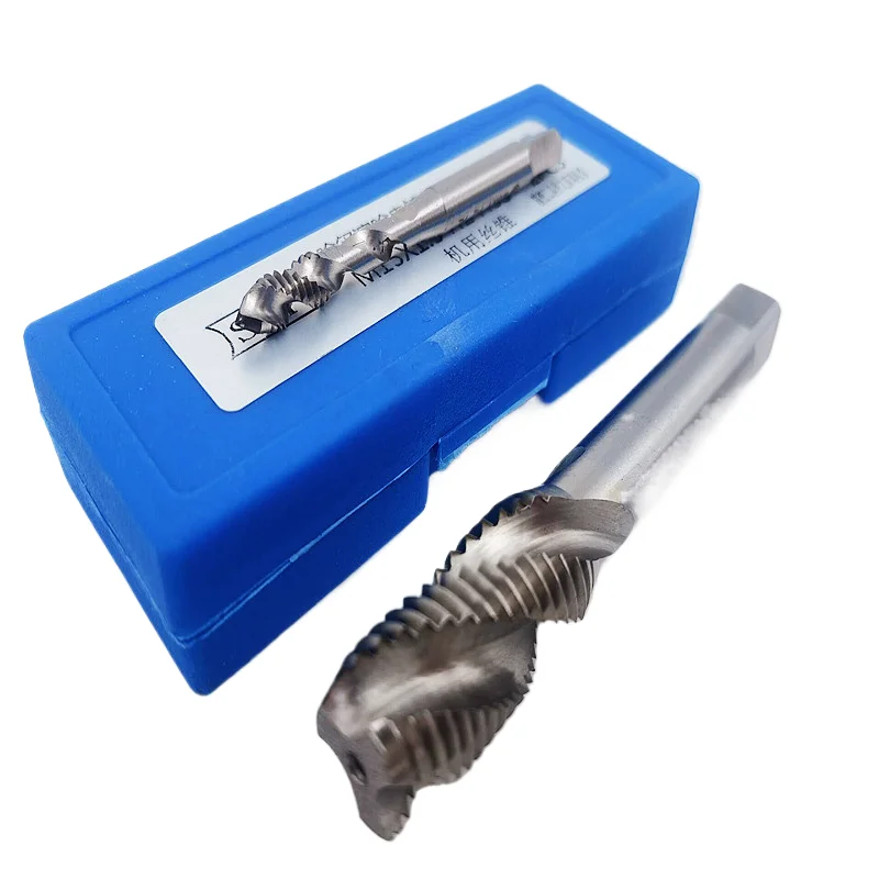 1pcs W6542 HSS metric spiral groove machine tap M2-M20, machine tool and manual tool for internal thread tapping and drilling