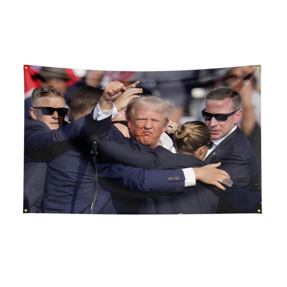 Trump 2024 Flag Donald Trump Flag Keep America Great Donald Banner Tapestry Poster