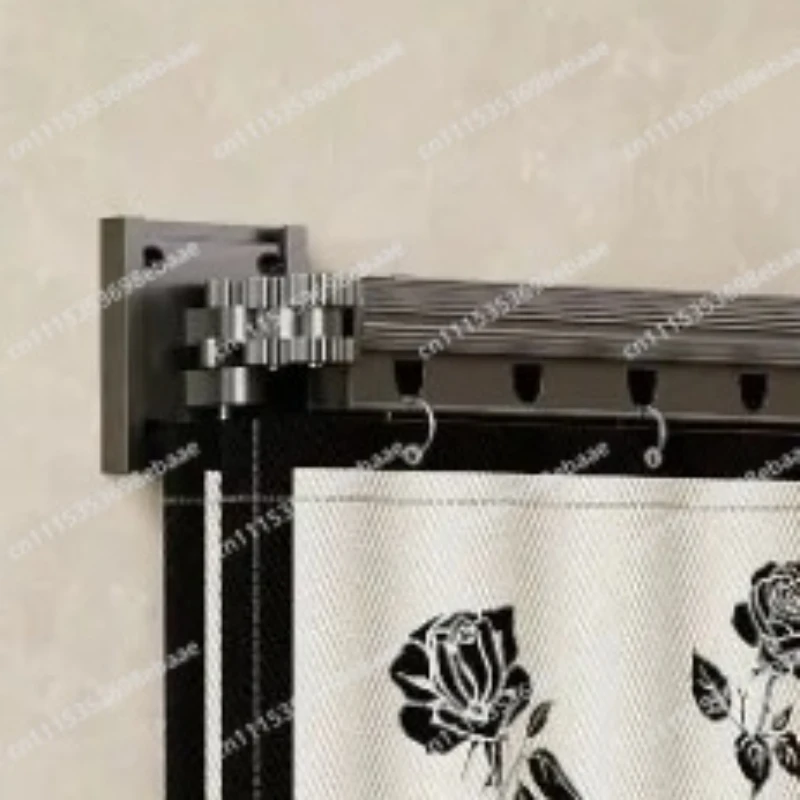 Foldable Invisible Drill Free Shower Curtain Thick Waterproof Warm Water Barrier Partition For Bathroom