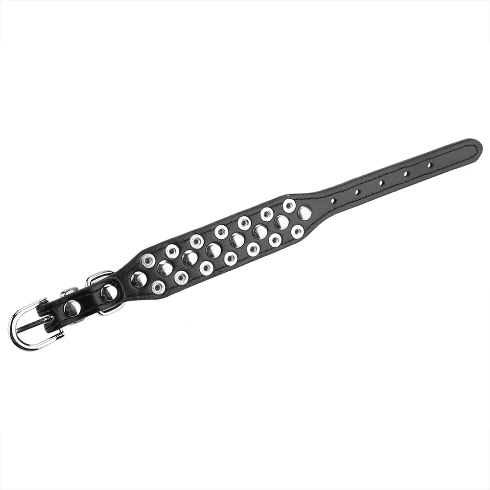 PU Leather Pet Collar Pet Collar Handsome PU Leather Comfortable Spiked Dog Collar Spiked Dog Collar Studded Pet Collar