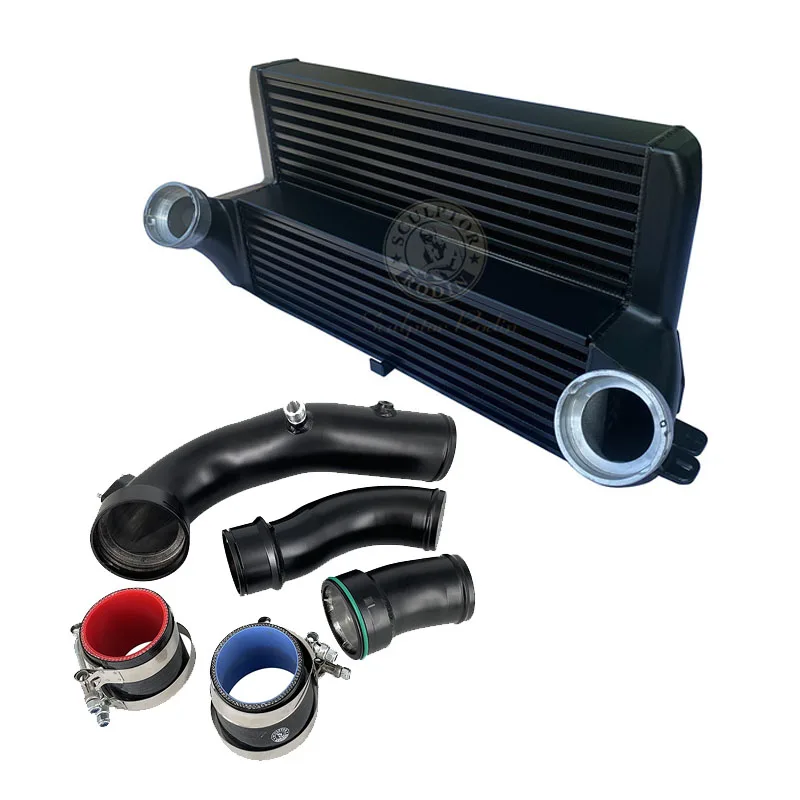 Tuning Competition Intercooler Fit Charge Pipe + Boost Pipe Cooling Kit For BMW X5 E70 LCI X6 E71 N55