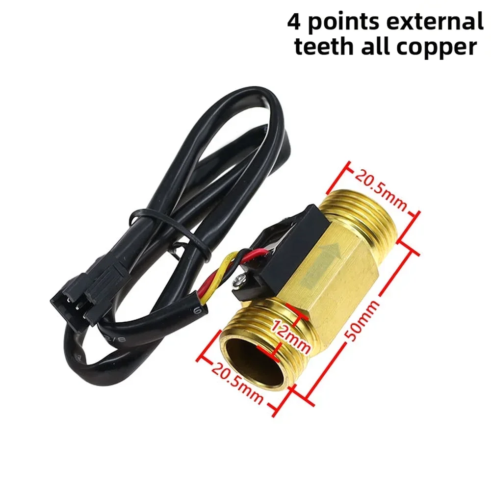 Common Water Flow Sensor & Hall-Effect Switch For Gas Boilers Reliable Water Flow Sensor Flowmeter Control Gas Water Flow Sensor
