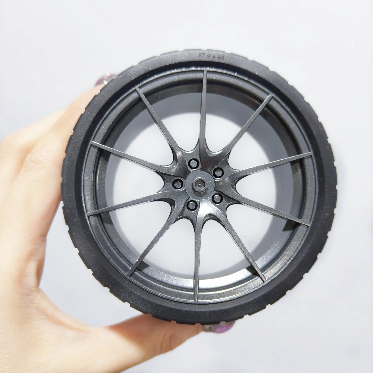 NEW 5428 Plating Wheel Hub 75x41mm Compatible With Lego 42172 Car Mc P1 MOC CADA Building Technology Accessories Blocks Bricks