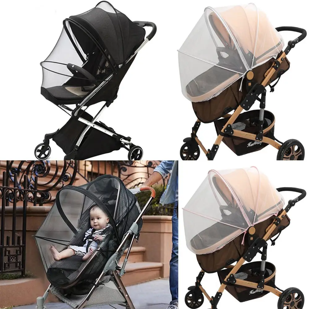 

Folding Outdoor Stroller Accessories Pushchair Mosquito Net Baby Mosquito Net Pushchair Anti-bug Netting Infant Protection Mesh