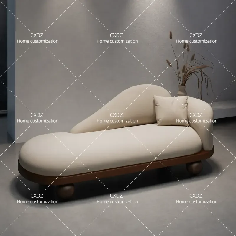 Matte Velvet Curved Back Chair Customizable Long Sofa for Hotel Lobby Living Room Modern Design Elegant Seating Furniture