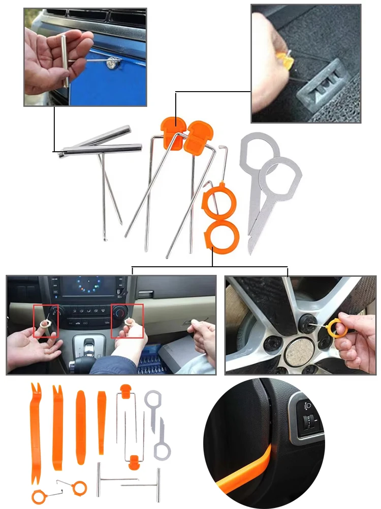 Car-Styling Door Radio Trim Removal Modification Tool for BMW 1 2 3 4 5 7 Series X1 X3 X5 X6 F30 F20 F10 F01 F13 F15 Accessories