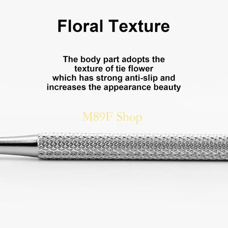 M89F Professionele ingegroeide teennagelgereedschap 6/9 st roestvrij staal Pedicuring ingegroeide teennagels Corrector Set