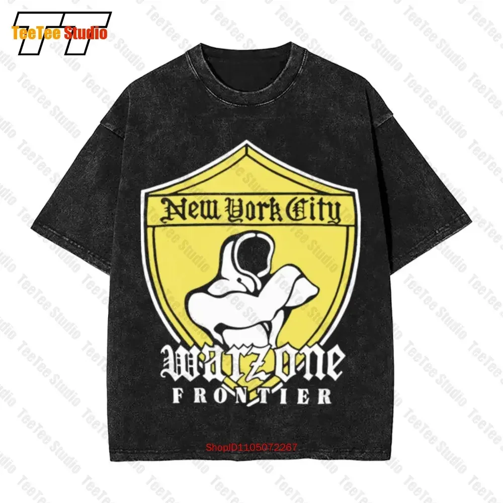 Warzone American Hardcore Punk Band New York City Frontier  Oversized T-Shirt WM0J