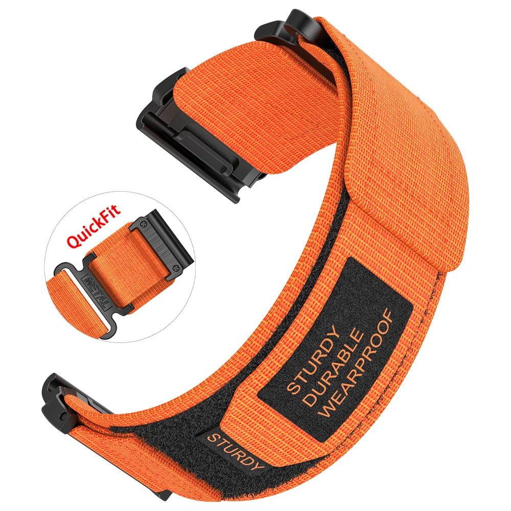 �y�Z�[�����zGarmin Tactix 8 7 Pro�ADelta�ABravo�AQuatix 8 7X Solar�A7�A6�A5�AForerunner 970 965�Ή� 22mm 26mm �i�C�����X�g���b�v �N�C�b�N�t�B�b�g�u���X���b�g