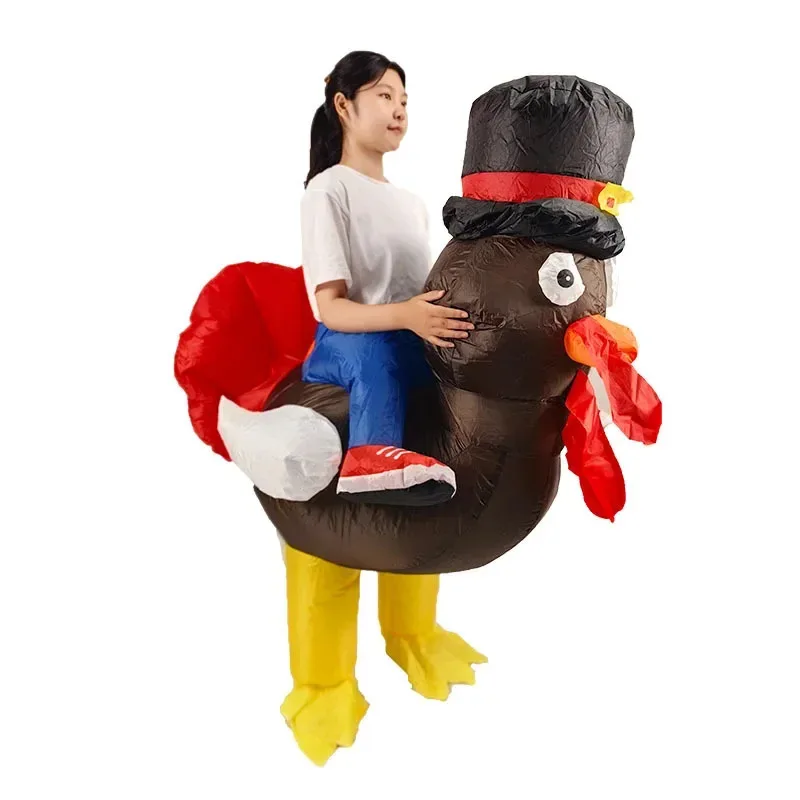 

Надувное платье для косплея CyRiding Turkey, надувное платье для косплея на все тело, взорвать, мяч для макияжа, Хэллоуин, Рождество, реквизит, платья