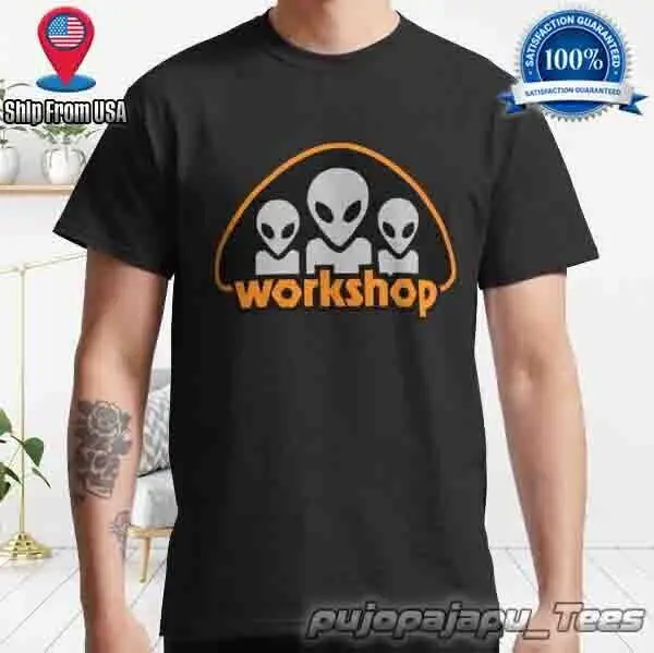 New Item Alien Workshop American Funny  Logo Men's T-Shirt Size S-5XL