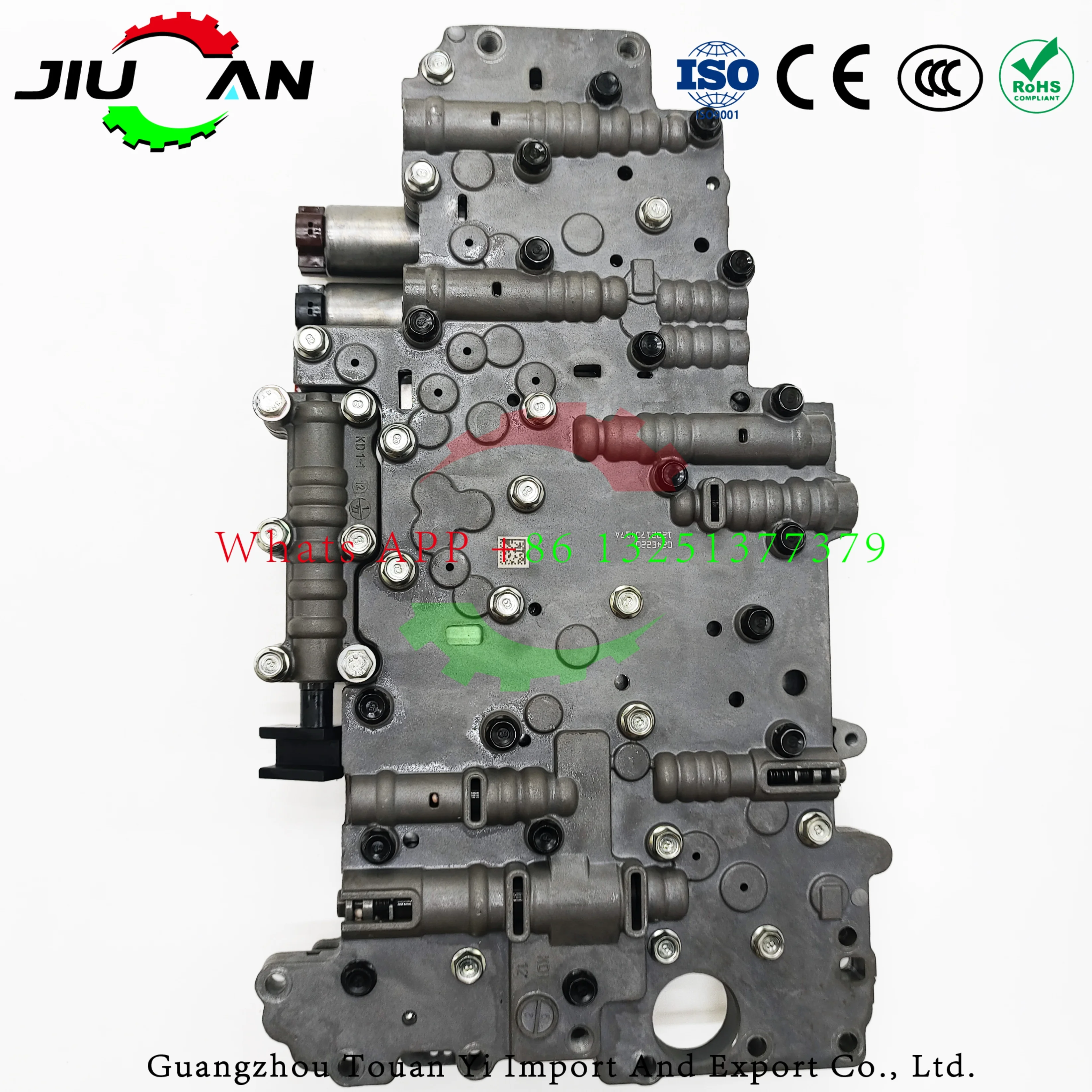 

Gearbox Upgrade Valve Body with Temperature Sensor A8LR1 Stable Output Speed Auto Parts For Genesis