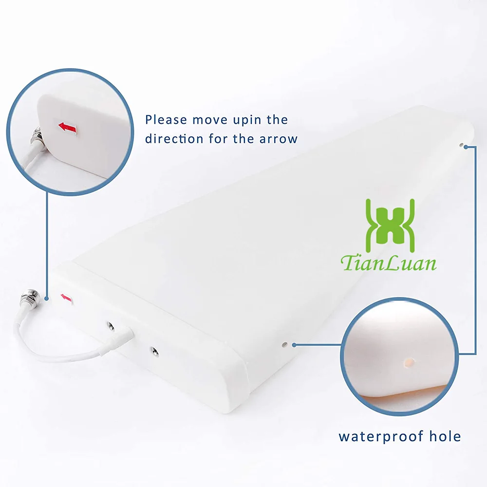2G 3G 4G LTE 5G Log Periodic Antenna Wideband External LPDA Outdoor Yagi Antenna for Cellphone Amplifier Signal Booster Repeater