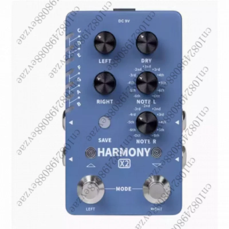 For MOOER Harmony X2  Double Pedal Nail Double Channel Harmony Single Block Effect Mixer & Independent two output modes