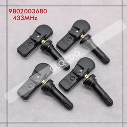 FOR 2013 2014 2015 2016 PEUGEOT 207 SW 3008 (OU) TPMS 433MHz TIRE PRESSURE SENSOR DS TIRE AIR PRESSURE 9802003680 9811536380