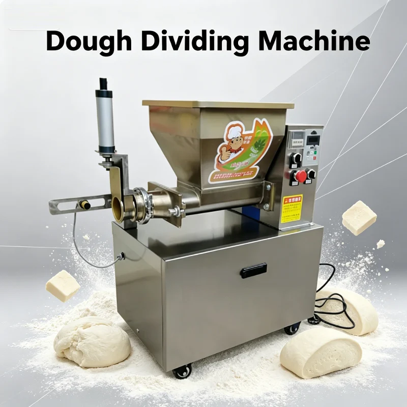 800W Automatic dough cutting machine for precise cutting of dough filling cheese induction probe pneumatic dough cutting machine
