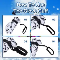 Elastic Wrist Straps for Ski and Snowboard Gloves Adjustable Ski Glove Lead for Men and Women Sport Skiing Glove Safet-y Strap 6