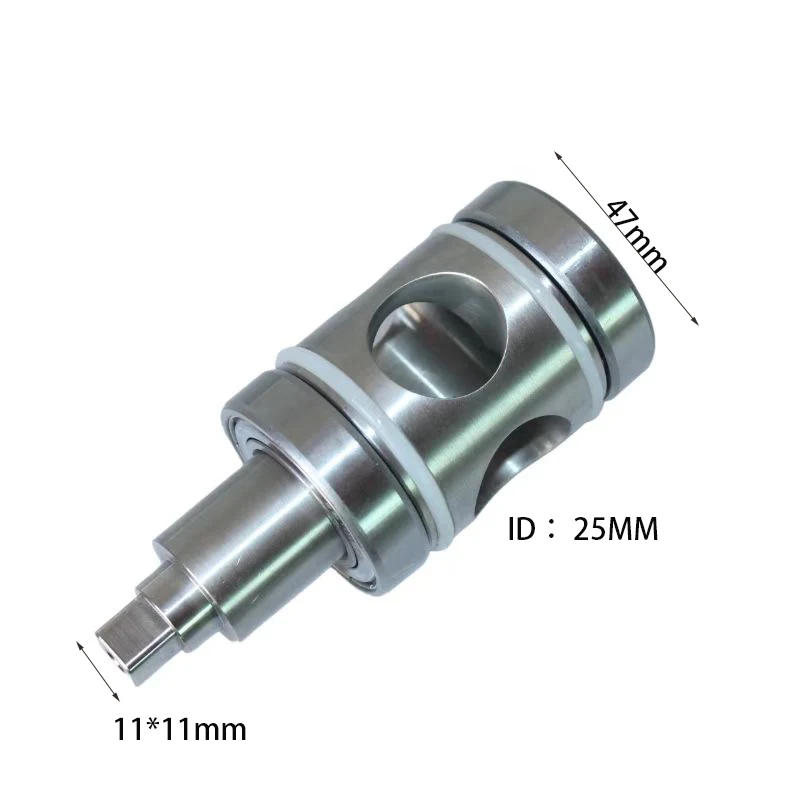 الروتاري صمام الأساسية SS304 غير القابل للصدأ بوابة التحول الأسطوانة من ماكينة تعبئة معجون DN25/38 SHENLIN