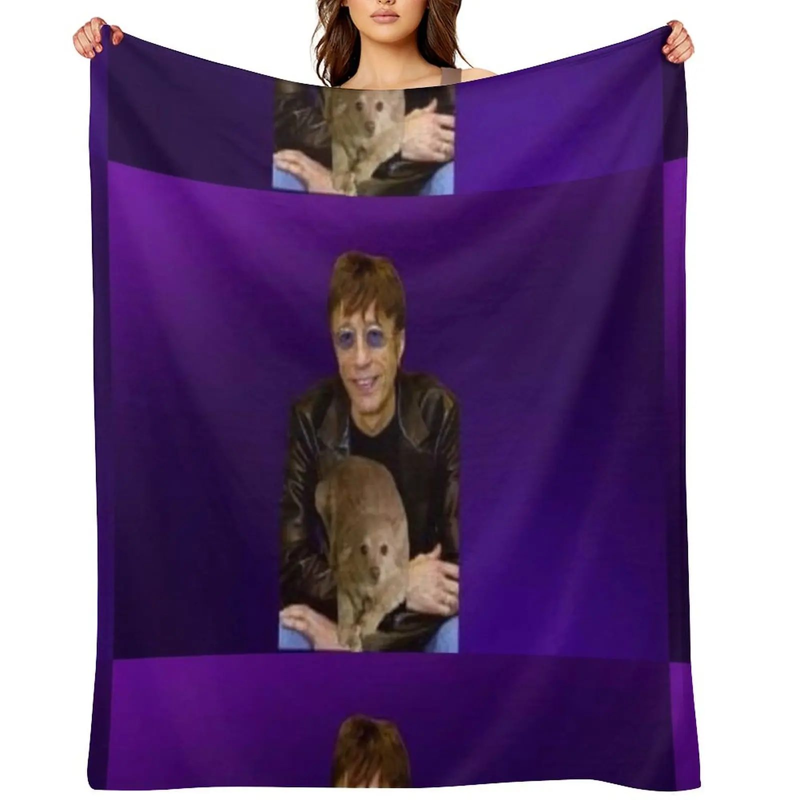 

Robin Gibb Throw Blanket Camping Kid'S manga Flannel Blankets
