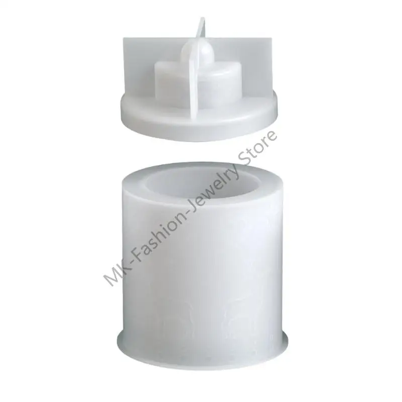 Q6PF قالب سيليكون قابل لإعادة الاستخدام لتزيين عيد الميلاد مجوهرات صب حاوية الحلوى