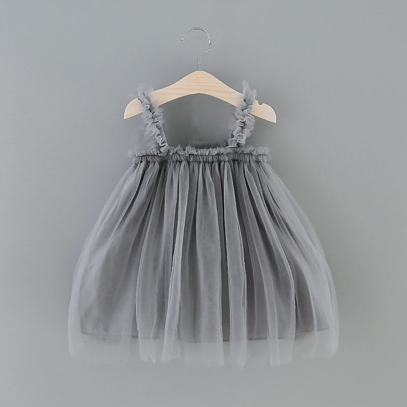 Infant / Toddler Girls Baby Suspender Cute Tutu Dress, Princess Birthday Party Dresses