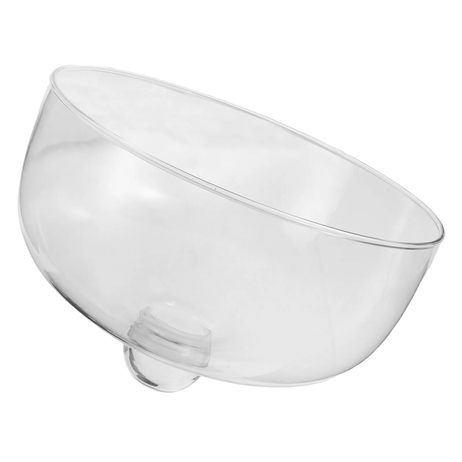 

24Cm Glass Microwave Cover Transparent Splatter Guard for Food Heating Locks Moisture Retains Flavor Universal Dish Bowl Lid