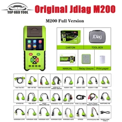 2024 NEW JDiag M200 Motorcycle Diagnostic Scanner+Battery Tester+Automotive Testing 3in1 Multi-purpose Machine Universal Motors