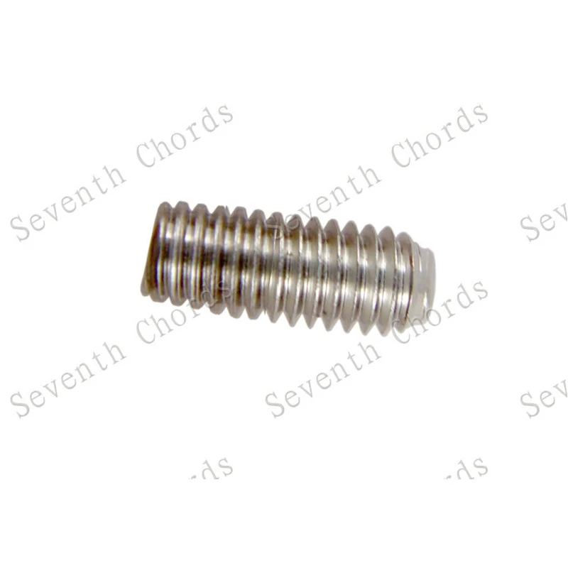 12Pcs Electric Guitar Bass Bridge String Saddles Hexagon Screws For Single Tremolo Bridge Guitar Accessories Parts M3*4mm-12mm