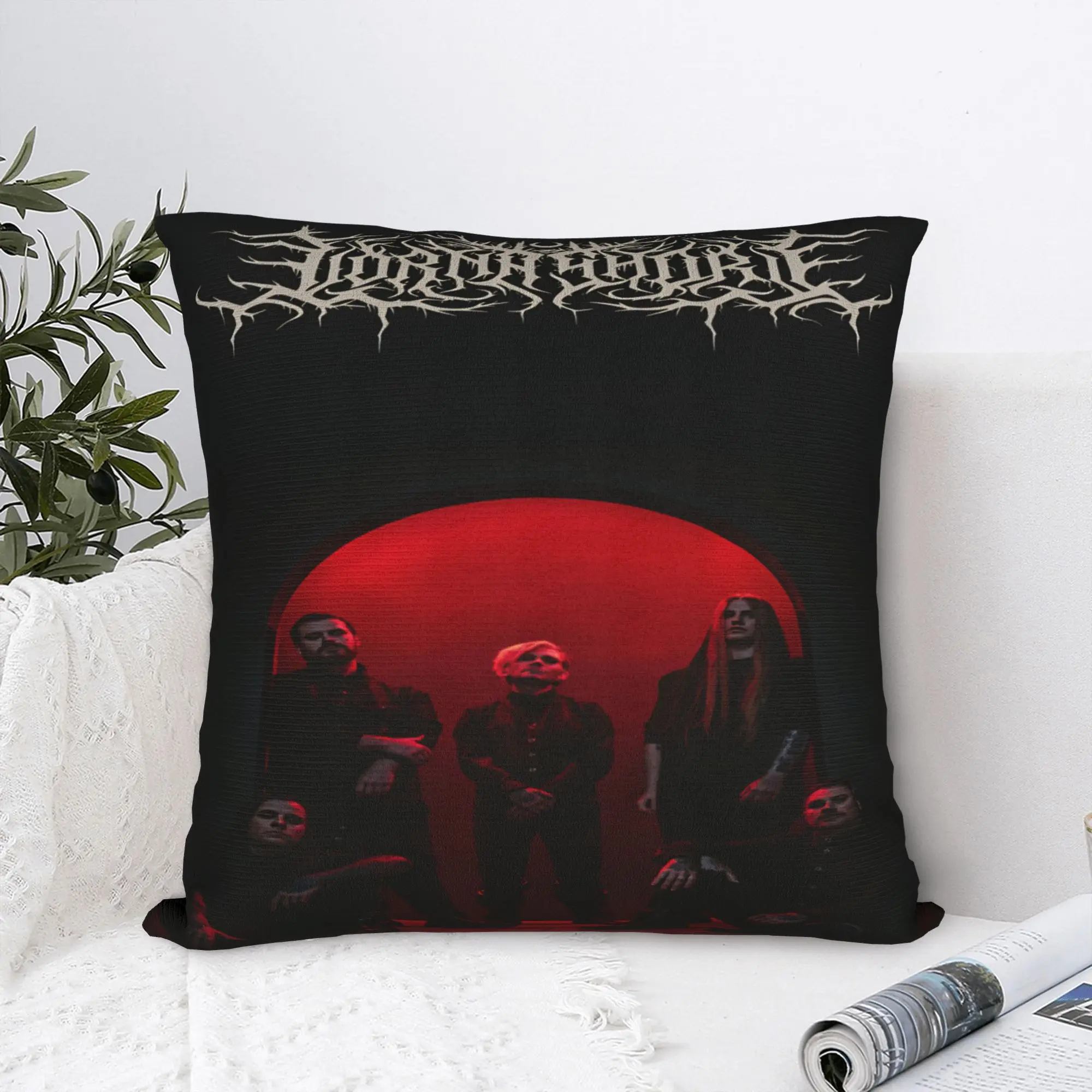 Pillow Cover L-Lorna Shore  Kawaii Pillow Case For Sofa Bedroom Home Decor Pillowcases
