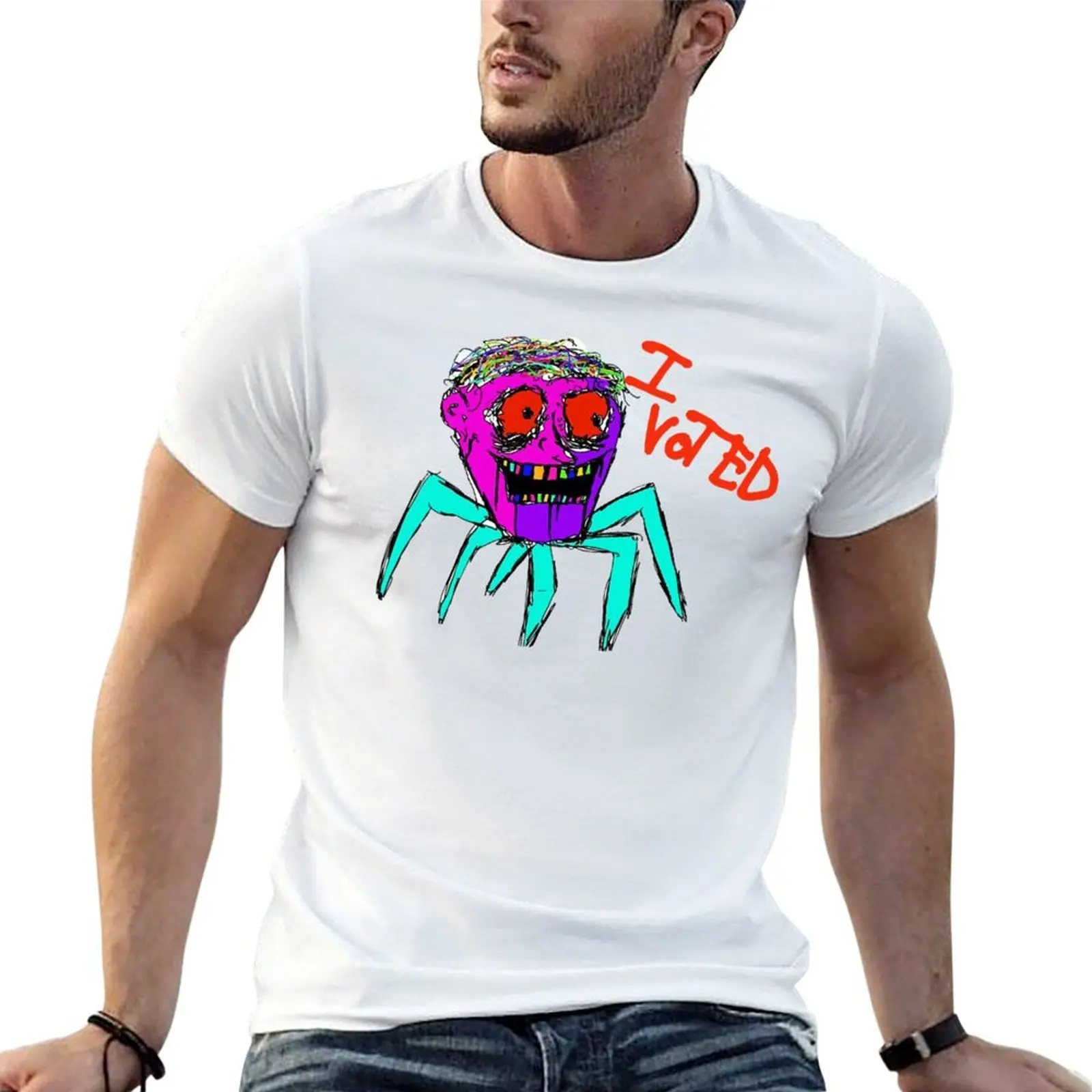 of Hudson rowan Ulster County I Voted T-Shirt cotton man t-shirts oversizeds t shirts for men graphic